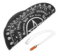 GALPADA Rubber Pendulum Board Divination Board Rubber Decorative Fortune Telling Mat Portable, Light Weight, Not Easy to Break, Not Easy to Deform for Home Table Decoration