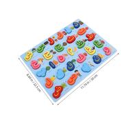 GALPADA Russian Puzzle Arabic Alphabet Board Arabic Alphabet Puzzle Letter Learning Wood