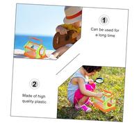GALPADA S Outdoor Insect Observation Cage Magnifier Box with Lens Portable Green Viewer Container for Bugs Flowers and Nature Exploration Educational