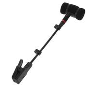 GALPADA Saxophone Microphone Clip Shock Absorbing Wireless Mic Holder Clamp for Brass Woodwind Instruments Noise-reducing Quick Installation Accessory for Live Stage Performances