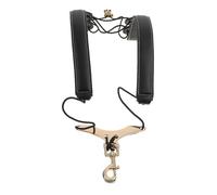GALPADA Saxophone Shoulder Strap Double Shoulder Harness for Alto Tenor Soprano Sax Instrumentalists Comfortable Wear-resistant Design Practical Musicians