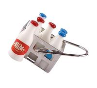 GALPADA Scale Mini House Decoration Ornaments with Storage Container for Dollhouse Kitchen Scene and Party Cake Topper