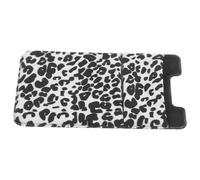 GALPADA Self-Adhesive Phone Card Holder with Multi-Functional Design, Fabric Material, Unique Print Pattern, for Credit Card and Coin Storage on The Back of Smartphones