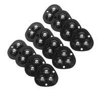 GALPADA Self-adhesive Universal Swivel Caster Wheels for Countertops and Garbage Cans, Plastic and Stainless Steel Mini Rollers with Heavy Load Capacity for Kitchen and Confined Areas,