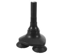 GALPADA Self Standing 3 Prong Cane Tip with Anti-Slip Rubber Base for Walking Cane and Trekking Poles, Easy Installation, Non-Slip Freestanding Support for Seniors on Hikes and Long