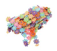 GALPADA Sewing Trim Ribbon Flower Trim Roll Embroidered Polyester Lace for Clothing Decorative Use Suitable for Jeans and Curtains 1 Roll