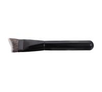 GALPADA Shaped Fixed Point Contouring Brush with Bright Black Wooden Handle Multi Functional Foundation Makeup Brush for Face Nose Shadow Finish Suitable for Home and Professional Use
