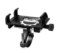 GALPADA Shockproof Motorcycle Bicycle Phone Holder Mount, Black Fixed Cellphone Support Stand for Navigation, Mobile Phone Cradle Compatible with Handlebar Use