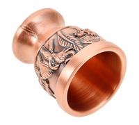 GALPADA Shot Glass Small, Vintage Zinc Alloy Retro Elephant Pattern Wine Goblet for Versatile Use and Stylish and Sophisticated Drinking Accessory Decorative Home Bar Display