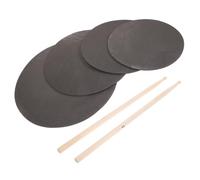 GALPADA Silent Drum Practice Pad Kit with Ergonomic Sticks Portable Mute Pads Set for Student and Professional Drummers