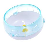 GALPADA Silent Exercise Wheel for Small Pets Such as Mice and Squirrels, Plastic Running Wheel with Creative Design and Simple Colour, for Home or Pet Shop Use