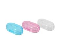 GALPADA Silicone Finger Toothbrush Set Easy to Clean and Store, Suitable for Home Use 3pcs and Oral Care and Can be Put in Bag