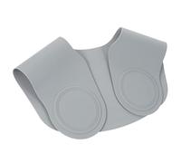 GALPADA Silicone Hair Cutting Collar Guide for Barbers and Stylists Grey Hair Cutting Mat Cape for Men and Women Comfortable Neck Protection for Haircuts and Coloring Easy to Clean