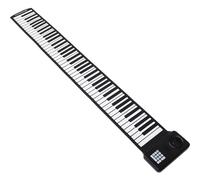 GALPADA Silicone Keys Roll-up Piano Keyboard Foldable Electronic Built Speaker Portable for Travel and Beginners Use
