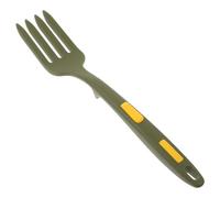 GALPADA Silicone Multi-Function Dinner Fork Heat Resistant 11.61In Portable Kitchen Utensil for Household Food Preparation