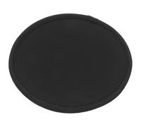 GALPADA Silicone Non-slip Pad for Mini Wireless Speaker and Speaker, round 5.5in Black Silicone Mat with Shock Absorbing and Stable Placement Features, for Dorm Use and Glass Surfaces