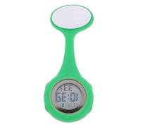 GALPADA Silicone Pocket Watch with Dial Durable Hanging Design for Nurses Doctors and Caregivers Multi-Function and Date Display