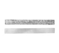 GALPADA Silver Copper Paperweight Ruler Bar with Zodiac Animal Motif Sturdy White Copper Scroll Paper Weight for Manuscript Paper for Art Studio or Office Desk Decoration