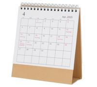 GALPADA Simple Monthly Planner Small Standing Flip Calendar for Home Office Lightweight Design Organize Your Life Quality for Daily Use