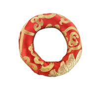 GALPADA Singing Bowl Pad Sound Cushion for Tibetan Buddhist Bowls Soft with Beautiful Embroidered Patterns Sturdy Non-slip Base for Meditation and Home Decor Random Color
