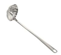 GALPADA Slotted Spoon Sturdy Cooking Utensil Stainless Steel for Hot Pot with Long Handle, Multi-use Kitchen Strainer Spoon Featuring Food Filtration and Easy Cleaning for Everyday Use