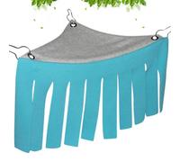 GALPADA Small Animal Bedding Tent Tassel Design Play and Rest Area Cloth Material for Guinea Pigs and Chinchillas Suitable for Home Decoration in Living Spaces