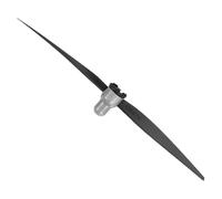 GALPADA Small Black Plastic Two Blade Rc Airplane Propellers Replacement Parts for DIY Helicopter Model Accessories Compatible with Various Rc Aircraft Models
