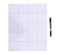 GALPADA Small Parts Work Pad Work Mat Magnetic with 2pcs Rewritable Surface Rubber Magnet Material Organizing Small Parts 25x30cm and, for Repairing Electronics and Mobile Devices