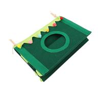 GALPADA Small Pet Felt Tent House for Guinea Pigs and Hamsters Breathable Corner Hideout with Double Sided Ventilation Cozy Play and Sleep Nest for Rabbits Squirrels and Small Animals