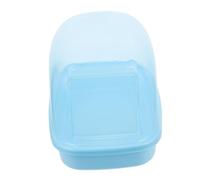 GALPADA Small Pet Sand Bath Container for Hamsters and Gerbils Abs Material Sand Bath Box with Dry Clean Design Multipurpose Chinchilla Sauna for Compact Spaces