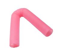 GALPADA Small Pet Tunnel Toy Telescopic Hamster Tunnel Pink Plastic Tube for Hamsters Ferrets and Small Pets Fun Indoor Play Accessory