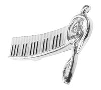 GALPADA Small Piano Brooch Pins Music Note Lapel Pin Metal Musical Instrument Accessory for Women Formal and Casual Outfits