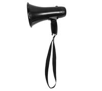 GALPADA Small Portable Megaphone Bullhorn Loud Cheer Speaker Second Recording for Outdoor Sports Events and Crowd -efficient Handheld Amplifier for Football and Security Use