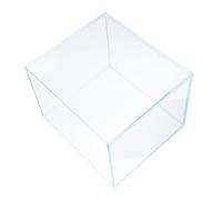 GALPADA Smart Mini Glass Betta Fish Tank Transparent Desktop Aquarium for Spaces Easy Maintenance Space Saving Design Modern Aesthetic for Home Office Decor