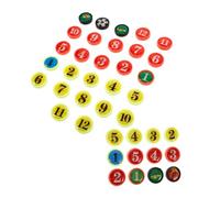 GALPADA Soccer Strategy Board Accessories Magnetic Markers for Training Classroom Supply Quick Replacement Durable Versatile for Team Strategy Development