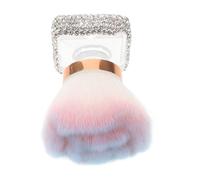 GALPADA Soft Bristle Nail Dust Brush for Nail Art Man-made Fiber Makeup Tool with Dense Mushroom Head for Even Powder Application