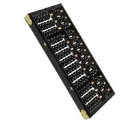 GALPADA Solid Wood Row Bead Educational Abacus for Students Mental Arithmetic Learning Wooden Frame Counting Tool for School and Home Use