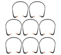 GALPADA Sound Blocking Banded Silicone 8Pcs Flexible Lightweight Ear Caps for Study and Outdoor Activities