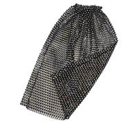 GALPADA Sparkly Rhinestone Mesh Headband Elastic Bling Headscarf for Women Festival Hair Jewelry Nightclub Rave Party Hair Accessory