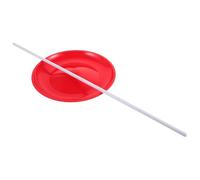 GALPADA Spinning Plate Juggling Disc with Stick for Circus Skills Training Plastic Juggling for Adults Beginners Easy to Learn Performance Prop for Stage Shows and Street Entertainment