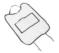 GALPADA Splashproof Pvc Vehicle Seat Protector Pad with Multifunctional Design for Back Seat Anti-kick Protection and Organiser Suitable and Family Car Use