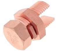 GALPADA Split Bolt Connector Copper Ground Wire Clamp for Joining Multiple Copper Wires, Weather Resistant Bonding and Grounding Tool Accessory for Antenna and Satellite Dish