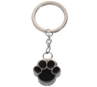 GALPADA Stainless Steel Dog Paw Print Memorial Pendant Keychain, Lightweight and Hard Structure Ash Keepsake for Remembering Pets, Minimalist Style with Bright Shiny Appearance, for Pet