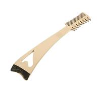GALPADA Stainless Steel Eyelash Comb and Crescent-shaped Shield with Wide and Fine Tooth Dual Side Design Portable and Elegant Lash Definer Tool for Precise Makeup Routines and Travel