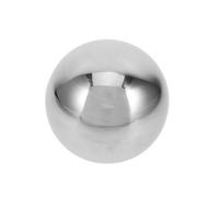 GALPADA Stainless Steel Fence Post Cap Ball Topper Mirror Finish Metal Gate Finials for Deck Post Protection and Decorative Furniture Ornament