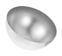 GALPADA Stainless Steel Garden Gazing Hemisphere Hollow Mirror Polished Reflective Sphere for Outdoor Decor Hollow Ball Centerpiece Contemporary Garden Ornament