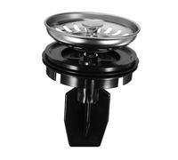 GALPADA Stainless Steel Kitchen Sink Strainer and Stopper for Garbage Disposal Dual Purpose Drain Cover with Clogging Design Efficient Food Waste Management for Home Use