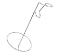GALPADA Stainless Steel Milk Frother Stand and Mixer Rack with Stable Base for Kitchen Use Egg Beater Holder for Home Restaurant Bakery Shop and Hotel Accessories