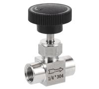 GALPADA Stainless Steel Needle Valve Corrosion Resistant and High Pressure with Internal Thread Connection for Flow Control Suitable for Industrial Pipeline Environments and Laboratory