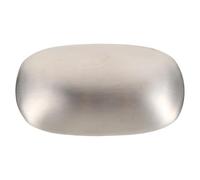 GALPADA Stainless Steel Odor Remover Soap 10X6X2Cm Deodorizing Hand Soap for Kitchen Use Simple Design Silver